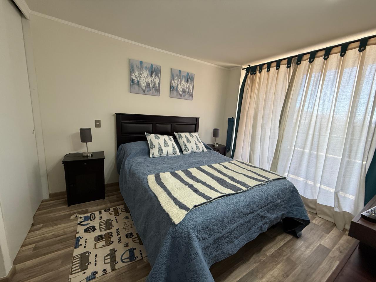 DEPTO. FULL AMOBLADO EDIFICIO PARQUE ALAMEDA