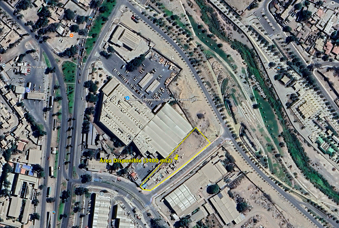 TERRENO CONTIGUO A SODIMAC POR AV.EL PALOMAR